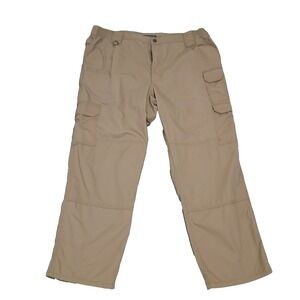 5.11 Tactical Series Taclite Pro Pants Mens‎ 42x30 Beige Rip Stop Cargo Military
